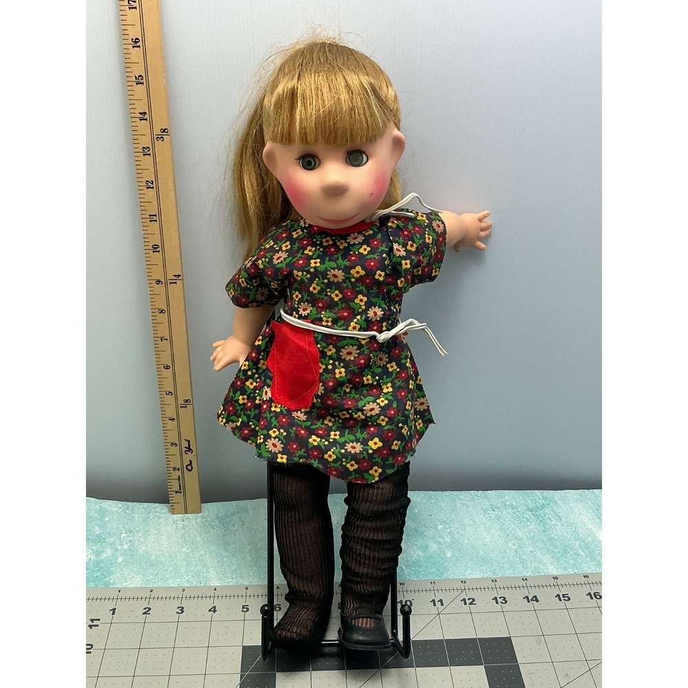 1963 Poor Pitiful Pearl Horsman 17" Plastic Doll WM Steig missing. One shoe